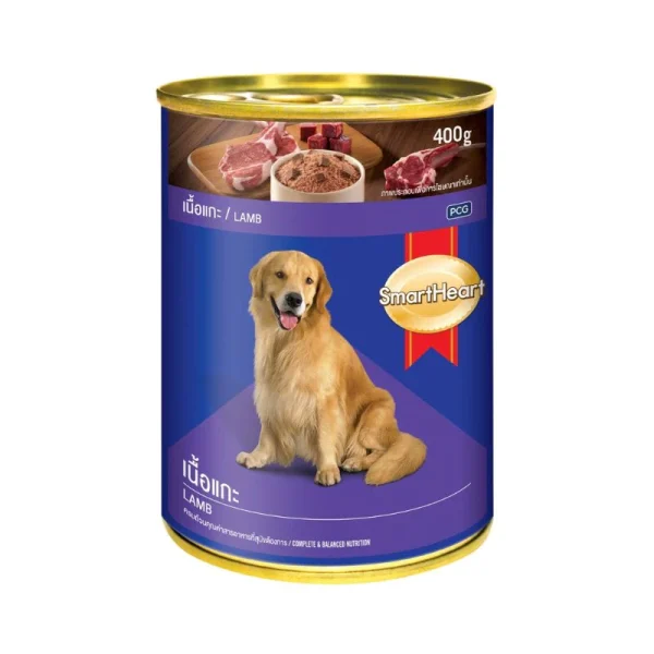 Cừu Pate Cho Chó Trưởng Thành Smartheart Adult Lon 400g
