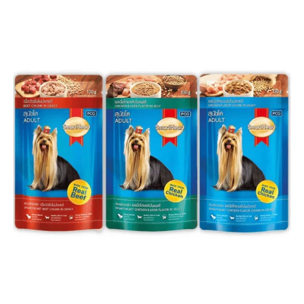 pate-cho-truong-thanh-smartheart-130g Pate Cho Chó Trưởng Thành SmartHeart Adult (130g)