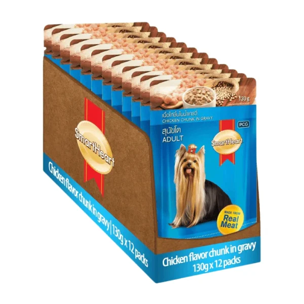 pate-cho-truong-thanh-smartheart-130g_2 Pate Cho Chó Trưởng Thành SmartHeart Adult (130g)